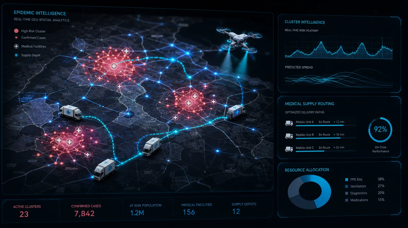 Illustration: Municipal Public Health Outbreak Tracking & Resource Allocation