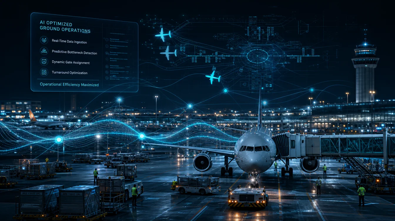 Illustration: Airline Turnaround Management & Dynamic Gate Reallocation
