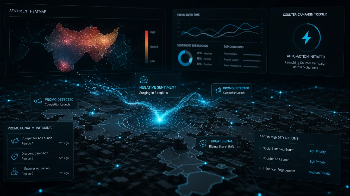 Illustration: Local Market Competitive Defense & Counter-Strategy Engine