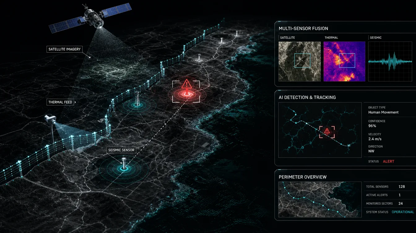 Illustration: Border Control Spatial Anomaly & Intrusion Tracking